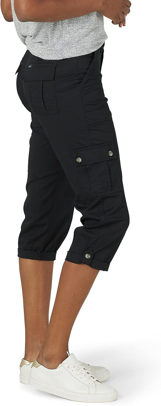 Lee womens Ultra Lux Comfort With Flex-to-go Cargo Capri Pant