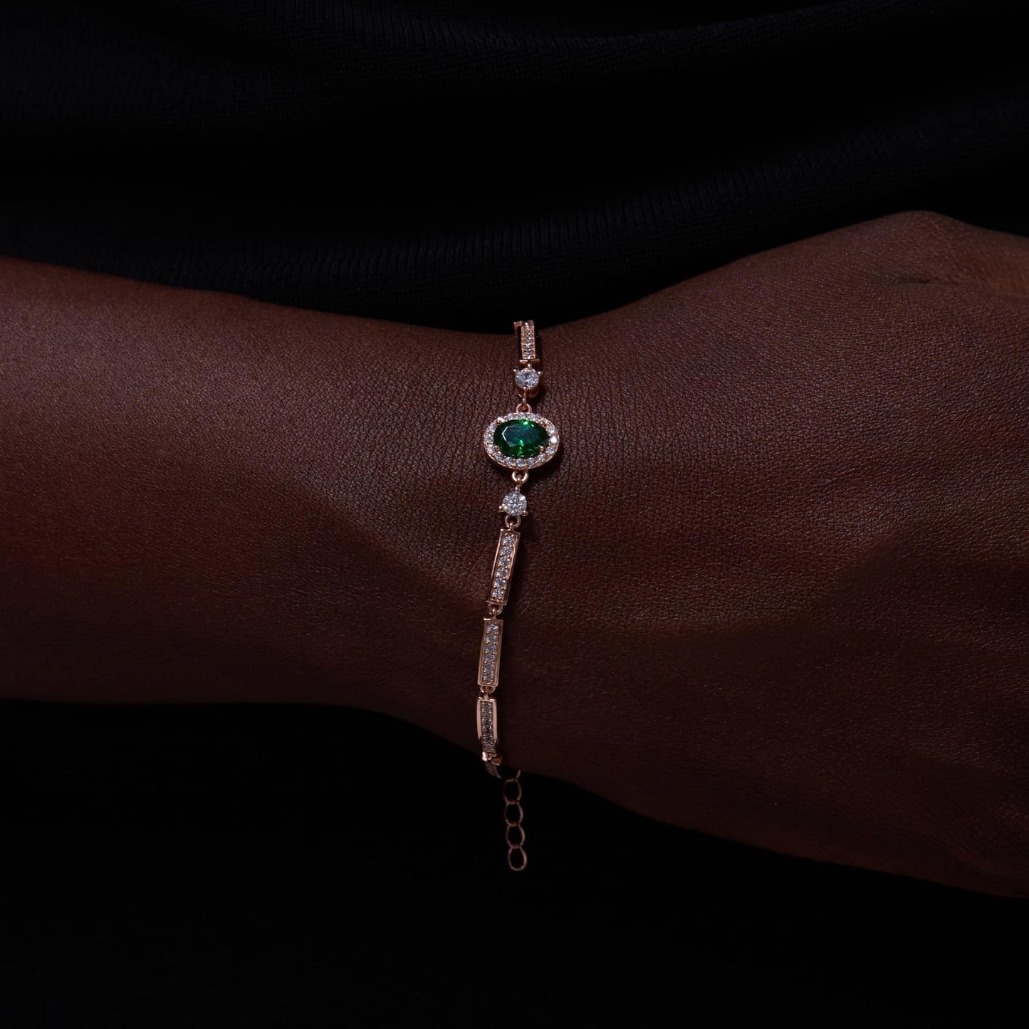 Pure Silver Women's Tennis Bracelets, Sterling Silver Birthstone Link Bracelets for Women, Perfect Gifts for Mom Girlfriend Wife Daughter