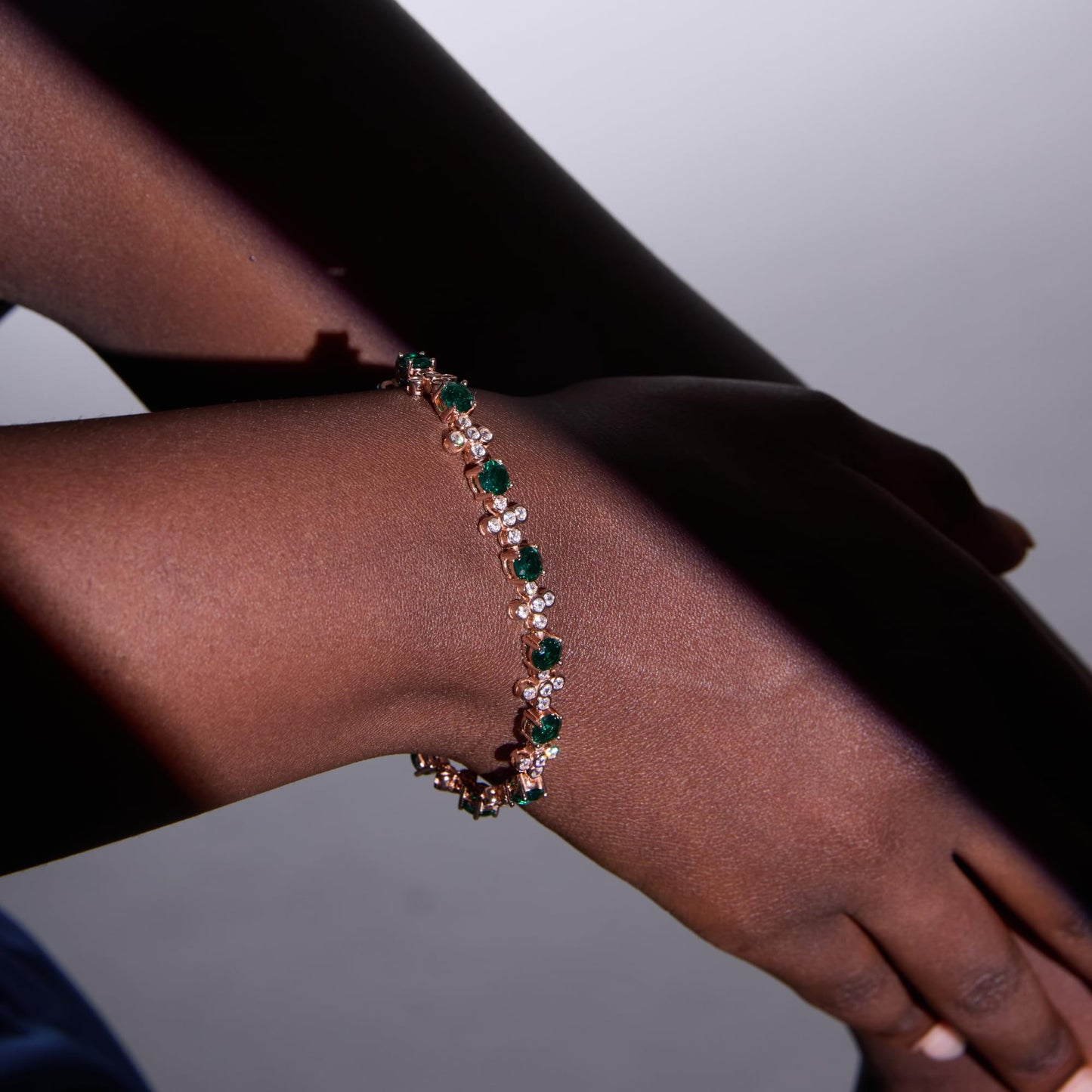 Pure Silver Women's Tennis Bracelets, Sterling Silver Birthstone Link Bracelets for Women, Perfect Gifts for Mom Girlfriend Wife Daughter