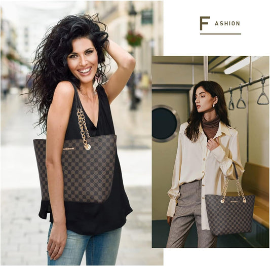 Montana West Tote Bag for Women Chain Top-handle Handbags