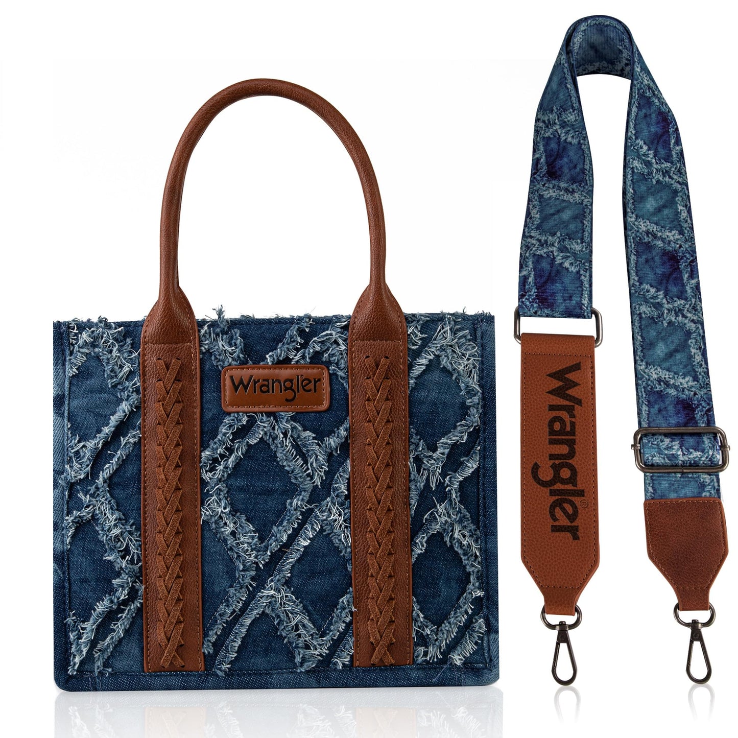 Montana West Wrangler Tote Bag for Women Western Shoulder Purses Boho Aztec Satchel Handbags