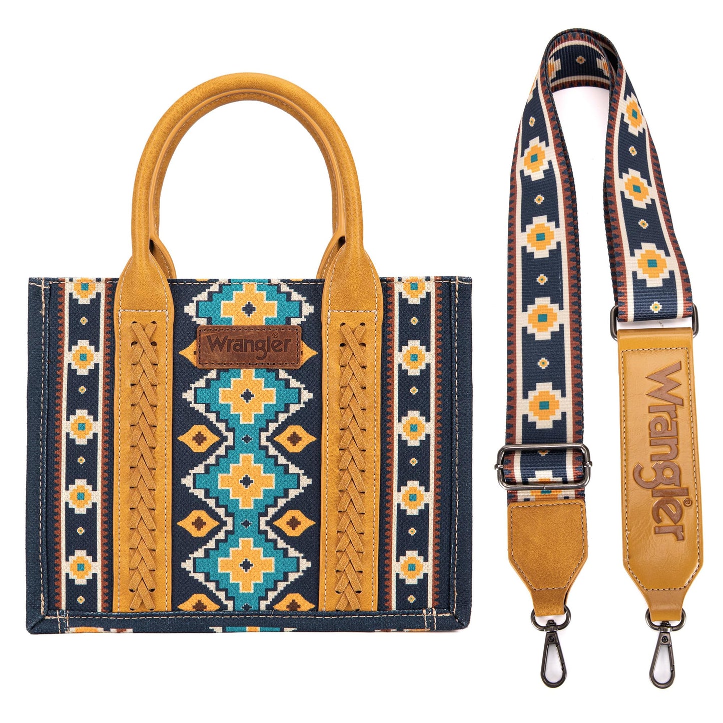 Montana West Wrangler Tote Bag for Women Western Shoulder Purses Boho Aztec Satchel Handbags