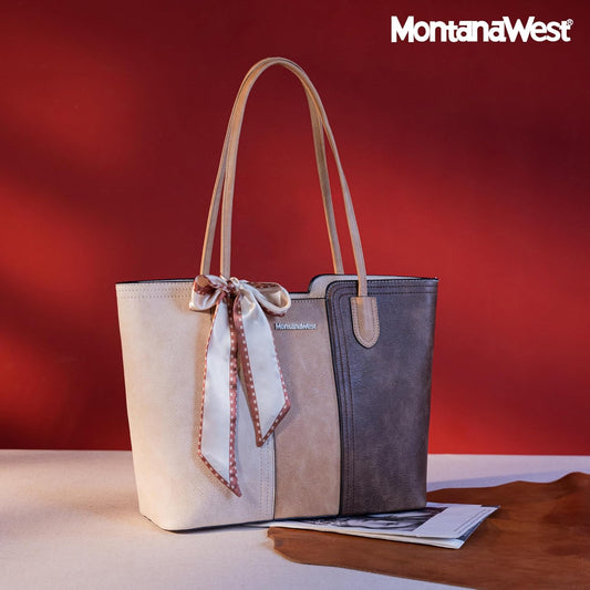 Montana West Tote Bags for Women Medium Top Handle Satchel Purses