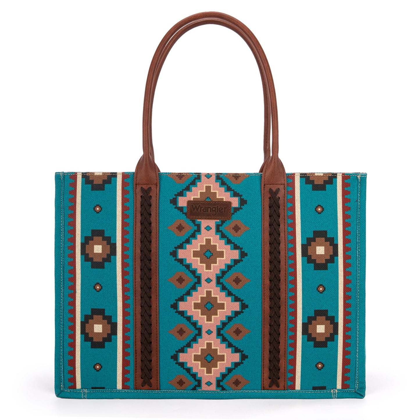 Montana West Wrangler Tote Bag for Women Western Shoulder Purses Boho Aztec Satchel Handbags