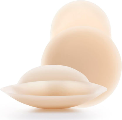 Nippies Nipple Covers for Women - Sticky Adhesive Silicone Pasties - Reusable Pasty Nipple Cover with Travel Box