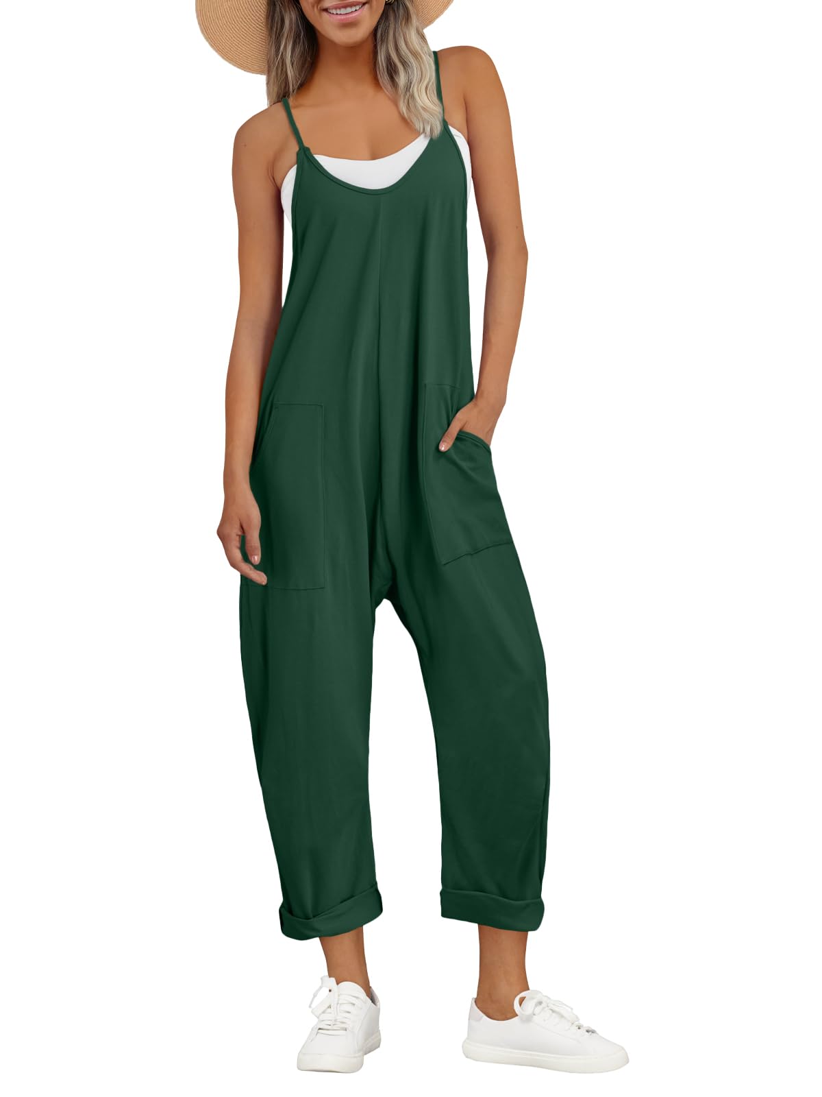 AUTOMET Jumpsuits for Women Casual Summer Outfits Rompers Comfy Beach Vacation Trendy Overalls Jumpers Fashion Clothes 2025