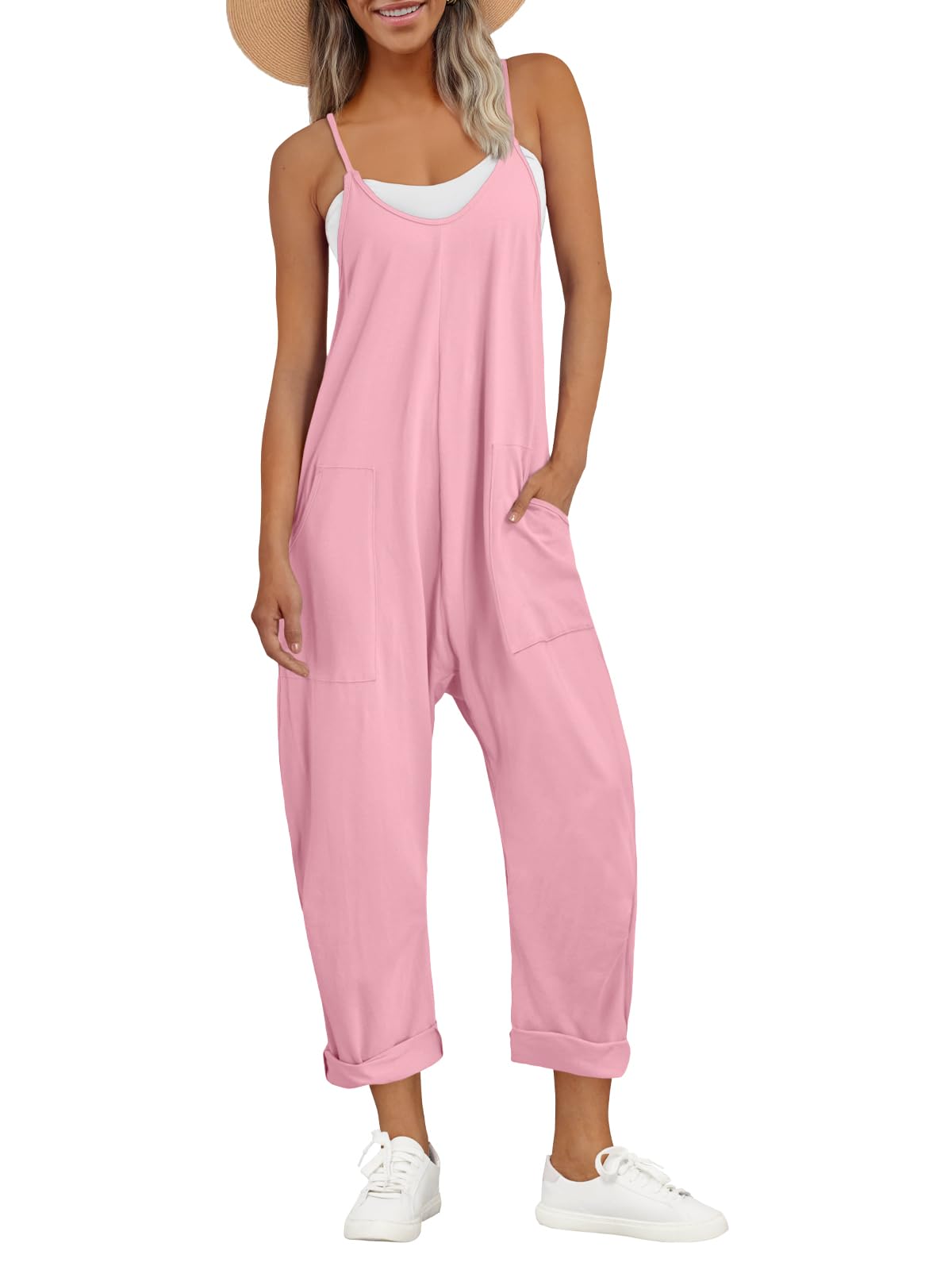 AUTOMET Jumpsuits for Women Casual Summer Outfits Rompers Comfy Beach Vacation Trendy Overalls Jumpers Fashion Clothes 2025