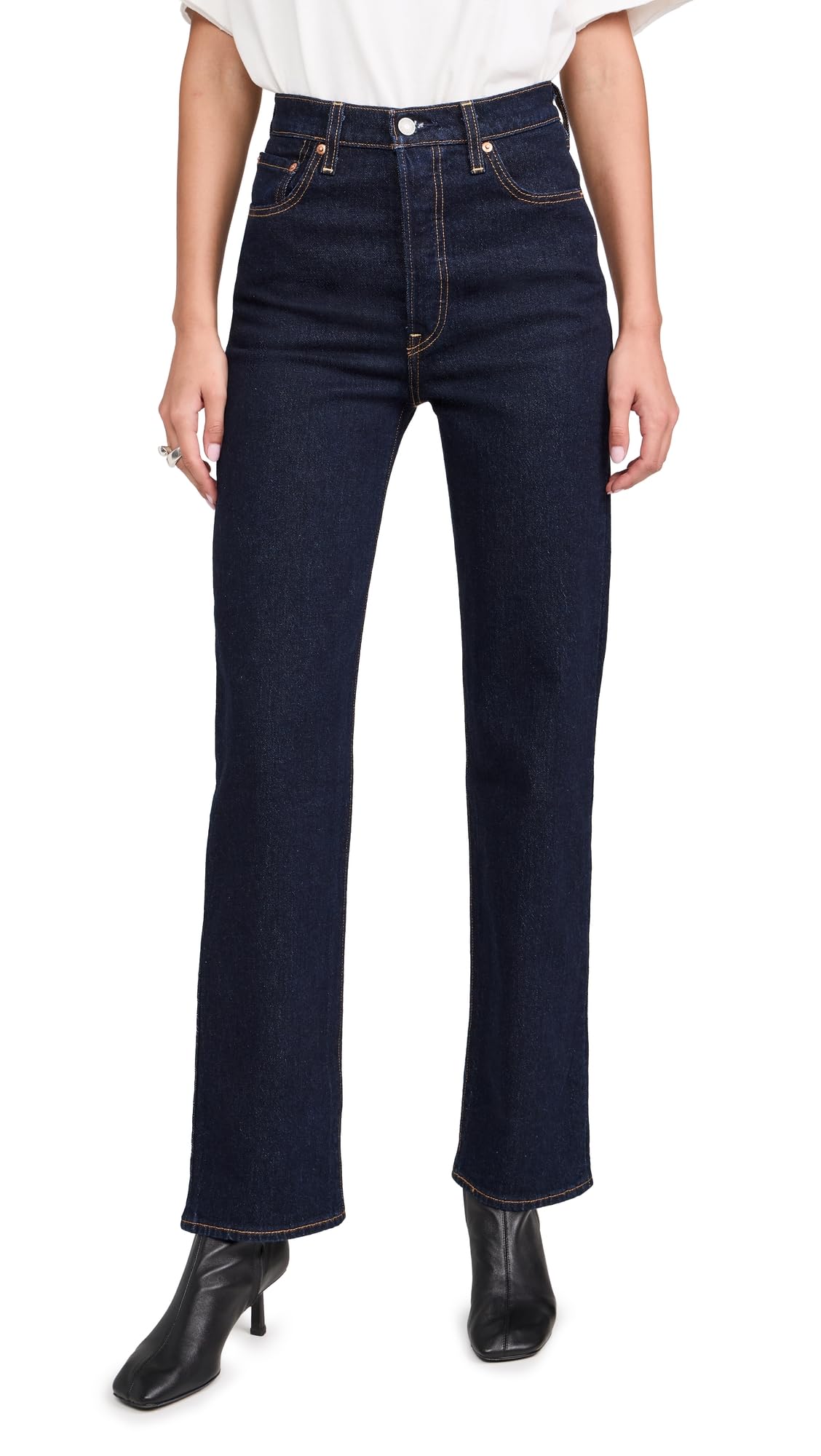 Levi's Women's Ribcage Full Length Jeans