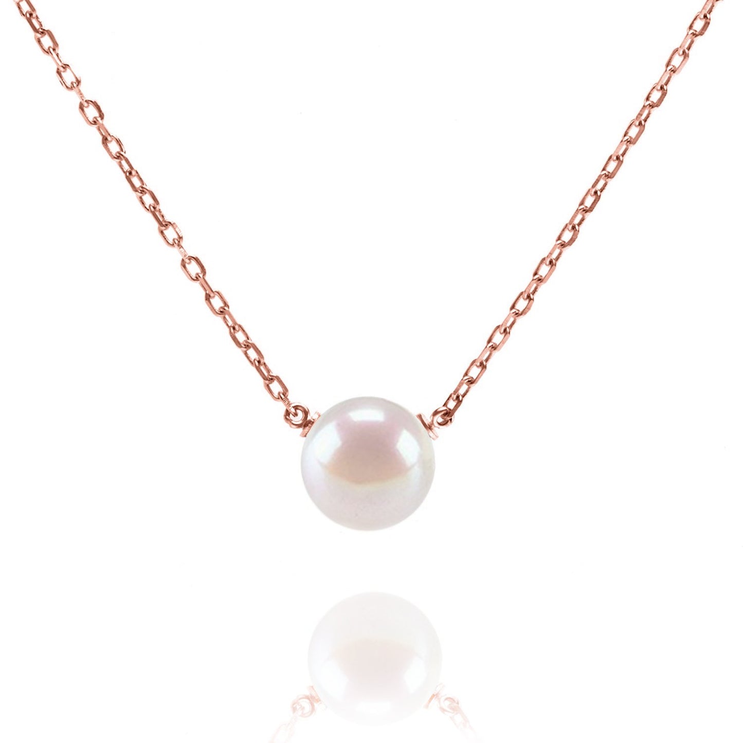 PAVOI Handpicked AAA+ Freshwater Cultured Single Pearl Necklace Pendant | Gold Necklaces for Women
