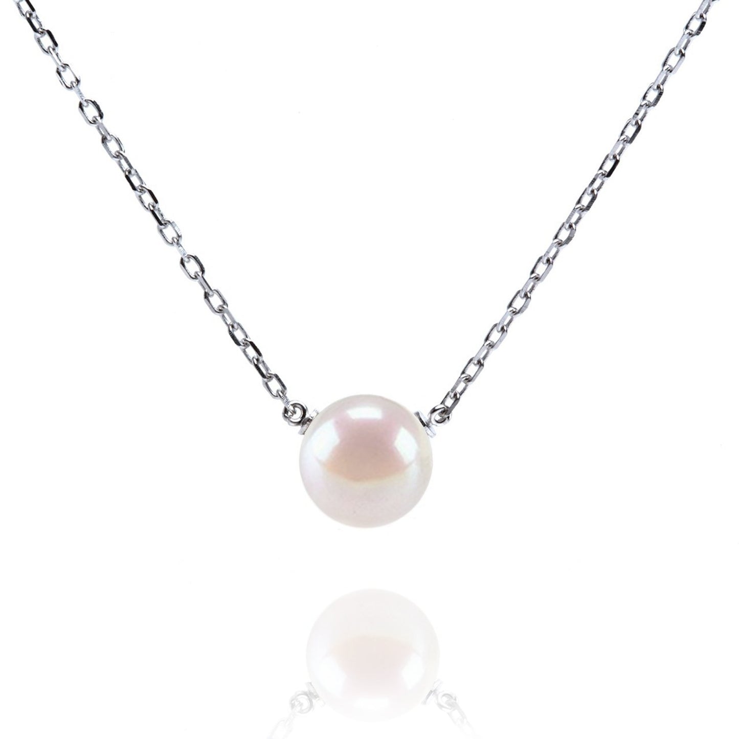 PAVOI Handpicked AAA+ Freshwater Cultured Single Pearl Necklace Pendant | Gold Necklaces for Women