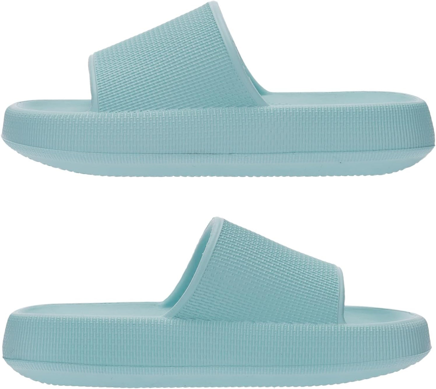 Joomra Pillow Slippers for Women and Men Non Slip Quick Drying Shower Slides Bathroom Sandals | Ultra Cushion | Thick Sole