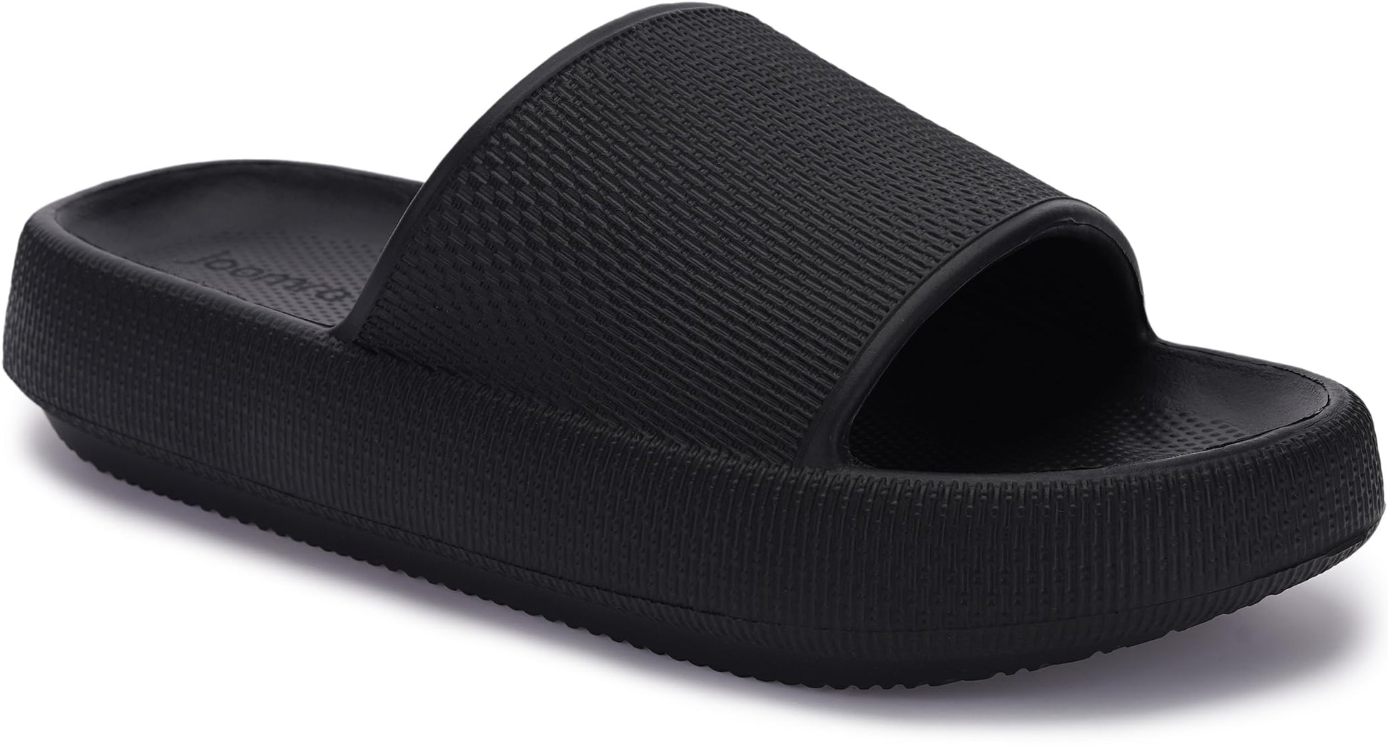 Joomra Pillow Slippers for Women and Men Non Slip Quick Drying Shower Slides Bathroom Sandals | Ultra Cushion | Thick Sole