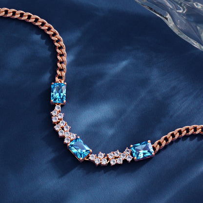 Pure Silver Women's Tennis Bracelets, Sterling Silver Birthstone Link Bracelets for Women, Perfect Gifts for Mom Girlfriend Wife Daughter
