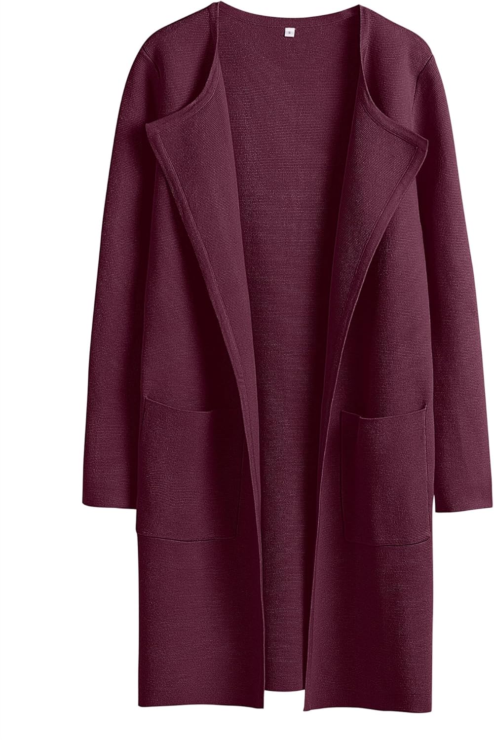 ANRABESS Womens Cardigan Sweater Open Front Knit Long Coatigan Dressy Casual Jacket Coat 2025 Fall Outfits Classy Clothes